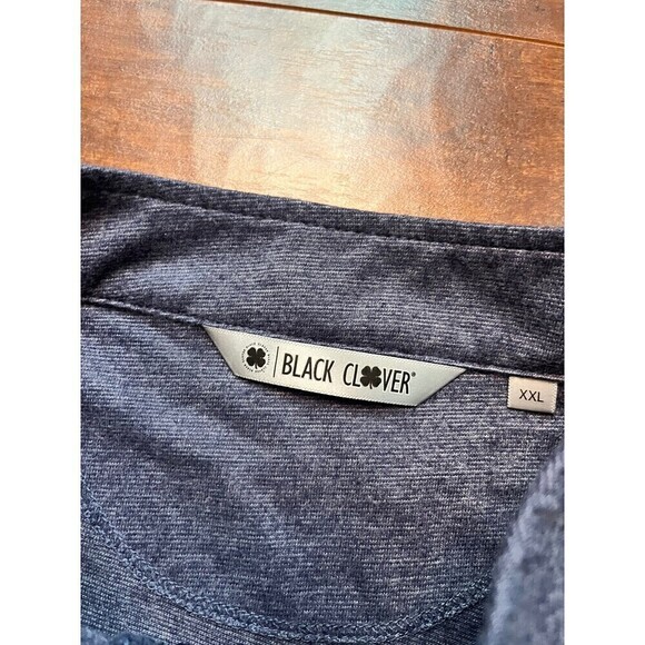 Black Clover Mens 1/4 Zip Long Sleeve Sz XXL - Picture 3 of 6